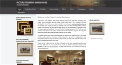 Desktop Screenshot of pictureframingwarehouse.com.au